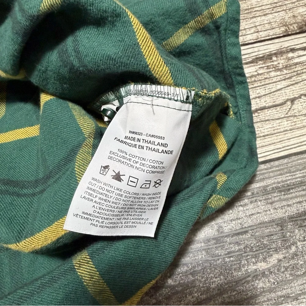 NIKE SB Flannel Shirt Men’s S Green Plaid Button Up Casual 100% Cotton